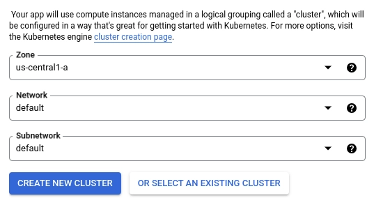 Create Cluster Fields